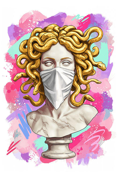 Medusa enmascarada
