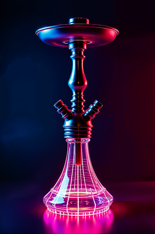 Neon Mirage Hookah