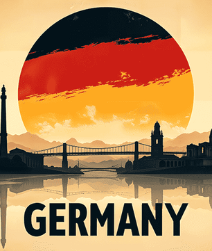 Coucher de soleil sur Germania