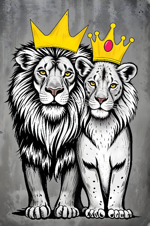 The King and Queen of the Savannah