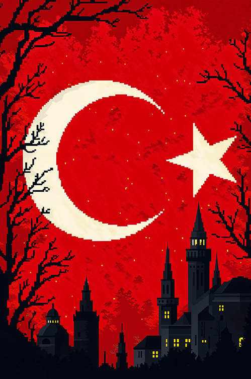 Turkish - Pixel Crescent