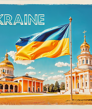 Ukraine - Bleeding Blue and Gold