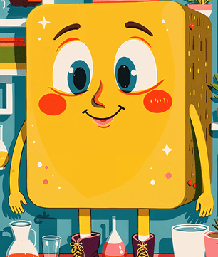 Voyager de galleta amarilla