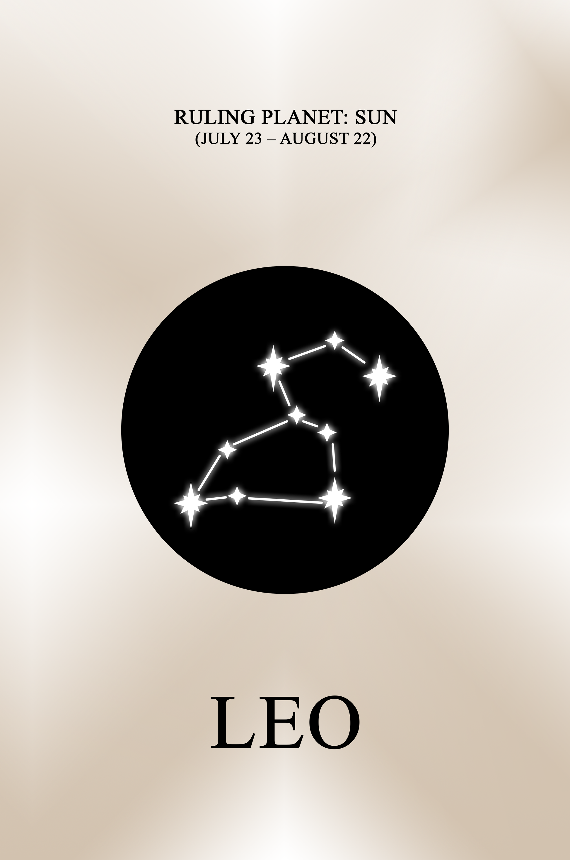 Zodiac Celestial - Leo