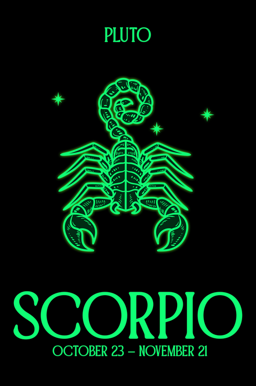 Zodiac Glow - Scorpio