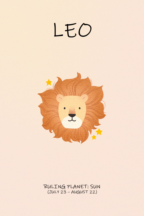 Zodiac Playful - Leo
