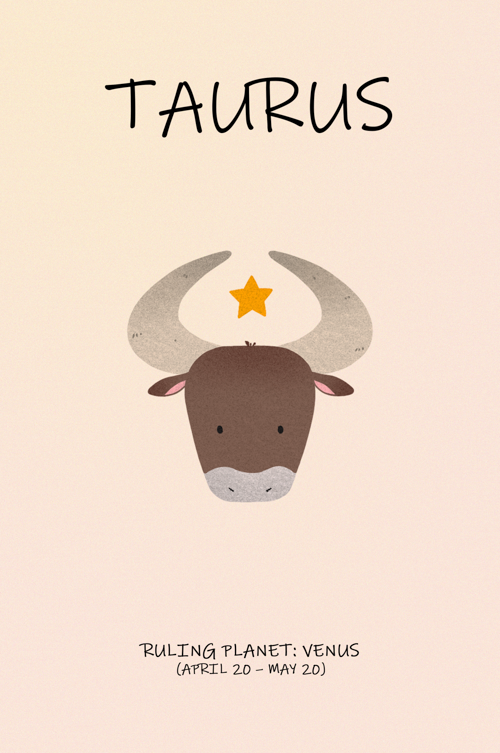 Zodiac Playful - Taureau
