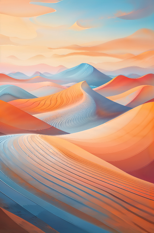 Waves of the Desert Dawn Vol.2